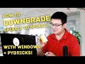 How to Downgrade SPIKE 3 to SPIKE 2 (With Windows + Pybricks)