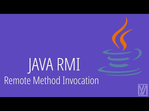 Vidéo: Pourquoi RMI est-il utilisé en Java ?