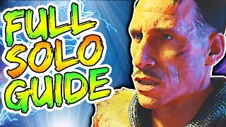 FULL BLOOD OF THE DEAD SOLO EASTER EGG GUIDE! // ALL STEPS & BOSS TUTORIAL! // BLACK OPS 4 ZOMBIES