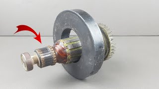 Free Energy Generator 220V  How to Make a Free Power Generator Using Large Magnets