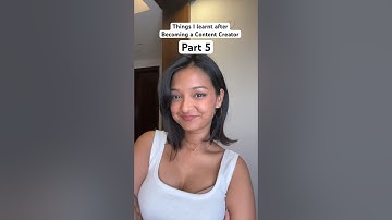 Things I learnt after becoming a *Content Creator* PART 5 😨money talks 😰🤷🏻‍♀️#creator #money
