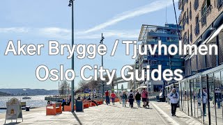 Guide to Aker brygge and Tjuvholmen