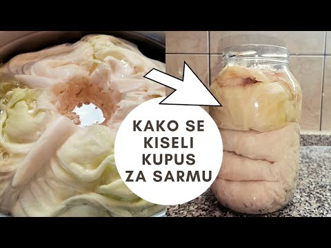 Don’t buy a cabbage leaf for sarma! - HERE&rsquo;S HOW SOUR CABBAGE IS IN A JAR! Simply!
