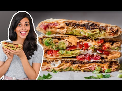 I made a VEGAN Crunchwrap Supreme better than Taco Bell