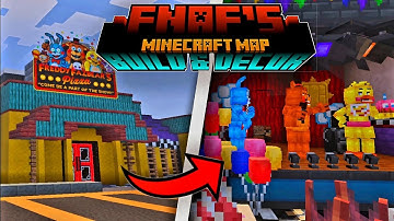 I Made My Own FNAF 2 in Minecraft Bedrock! (+Download link)