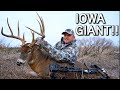 HUGE Iowa 9 Pointer At 10 Yards!! | CRAZY Rut Action!!