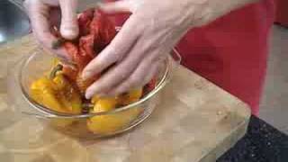 Paprika's roosteren