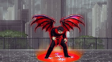 [KOF Mugen] Code.C.Yagevil Vs 16 Ultimate Fighters Team | 1 Vs 16