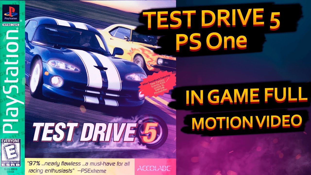 Test Drive 5 Open Movie PlayStation 1 Nostalgia