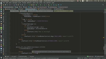 Android Kotlin Usage Tutorial #103 - SQLite - delete one row,all row