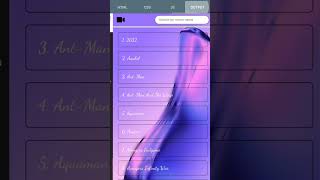 Movie List using HTML | Css |Js