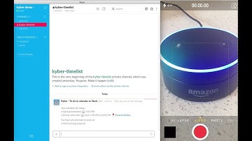 Add a to-do on Slack with Amazon Alexa