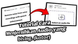🔴 Tutorial cara Menjernihkan suara yang bising atau noise - Dari Hp, google, tanpa apk
