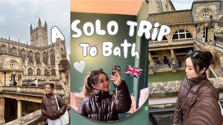 MY FIRST (MINI) SOLO TRIP TO BATH | living abroad diaries
