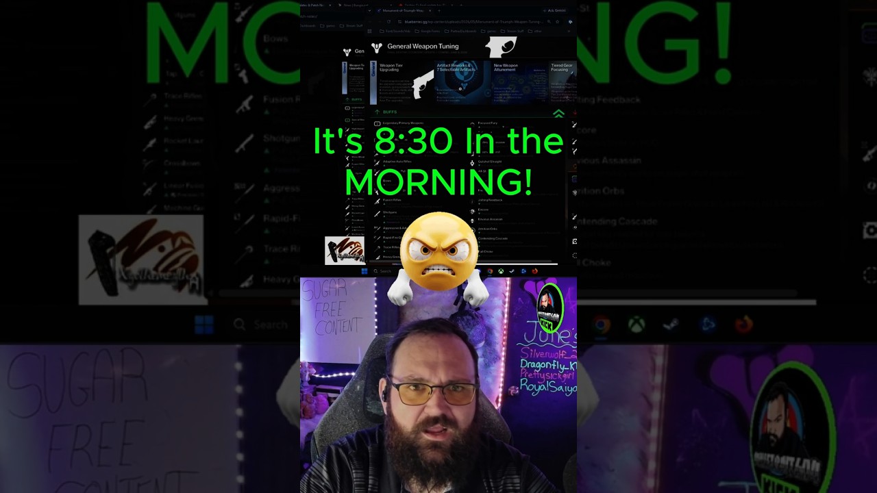 8:30 AM and already unhinged #streamer #humor  #shorts