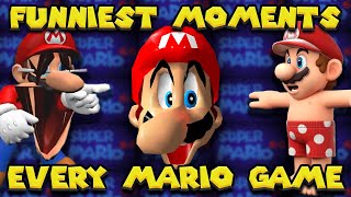 The Funniest Moments in Every Mario Game