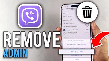 How to Remove Someone from Admin in Viber Group - 2025