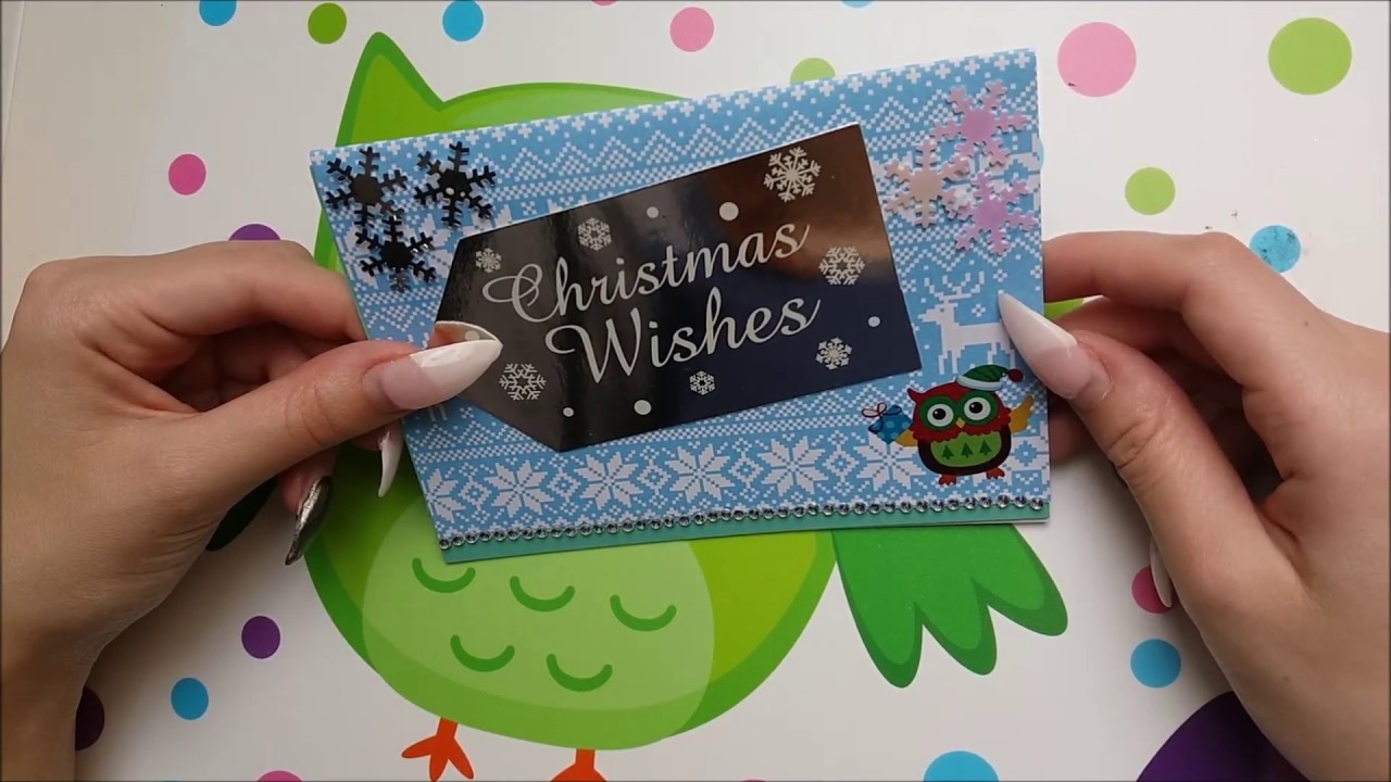 Weihnachts-Karte gestalten//bunteWelt kochenia