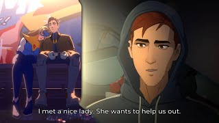 "I met a nice lady– she wants to help us out." Easier If We Fly // Dispatch - Episode 1 Final Scene
