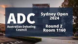 Sydney Open 2024: Round 2 - Room 1160