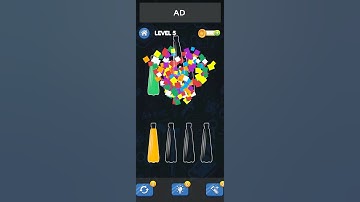 Color Water Sort 3D Puzzle Gameplay