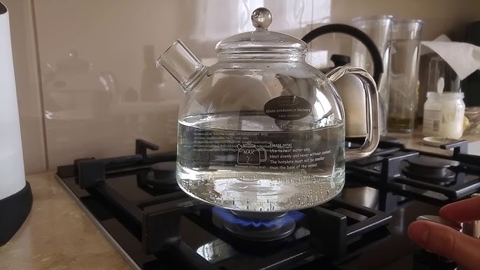 Trendglas Water Kettle with Glass Lid –