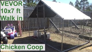 I Got A Vevor Chicken Coop For Our Bantam Chickens