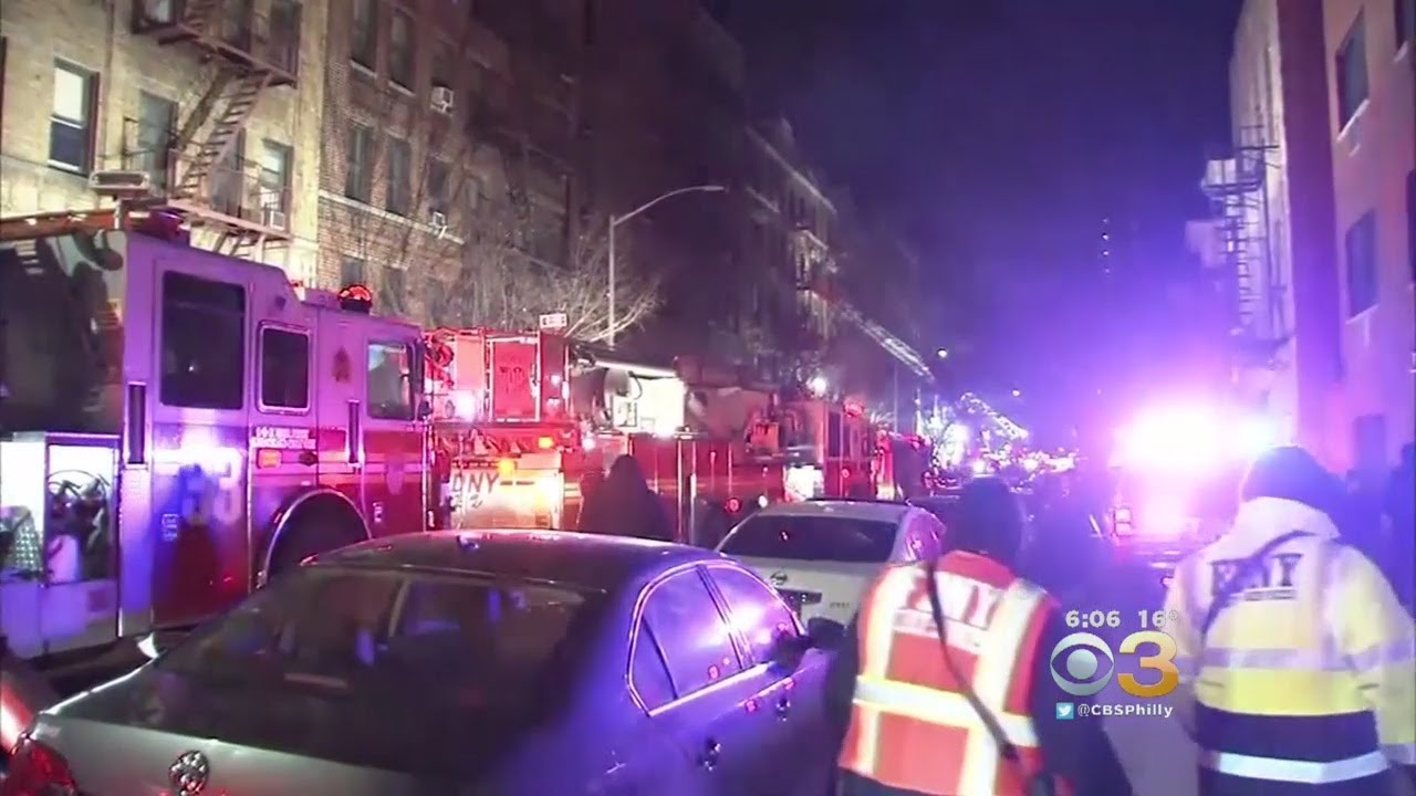 New York City Fire Kills 12, Sends Residents Scrambling - YouTube