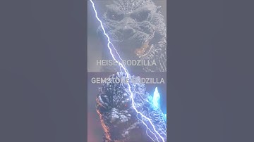 Heisei godzilla vs Gemstone godzilla #godzilla #gemstone #edit