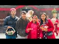 Family lai liyera baglung puja garna gaiyo