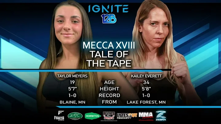 Ignite Mecca XVIII Taylor Meyers vs Kailey Everett