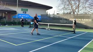 Adam MacKinnon & Julie Heitman vs  Erin ORourke & Tony Thompson - APP Sacramento Open -  MXD 4.5 55+ screenshot 5