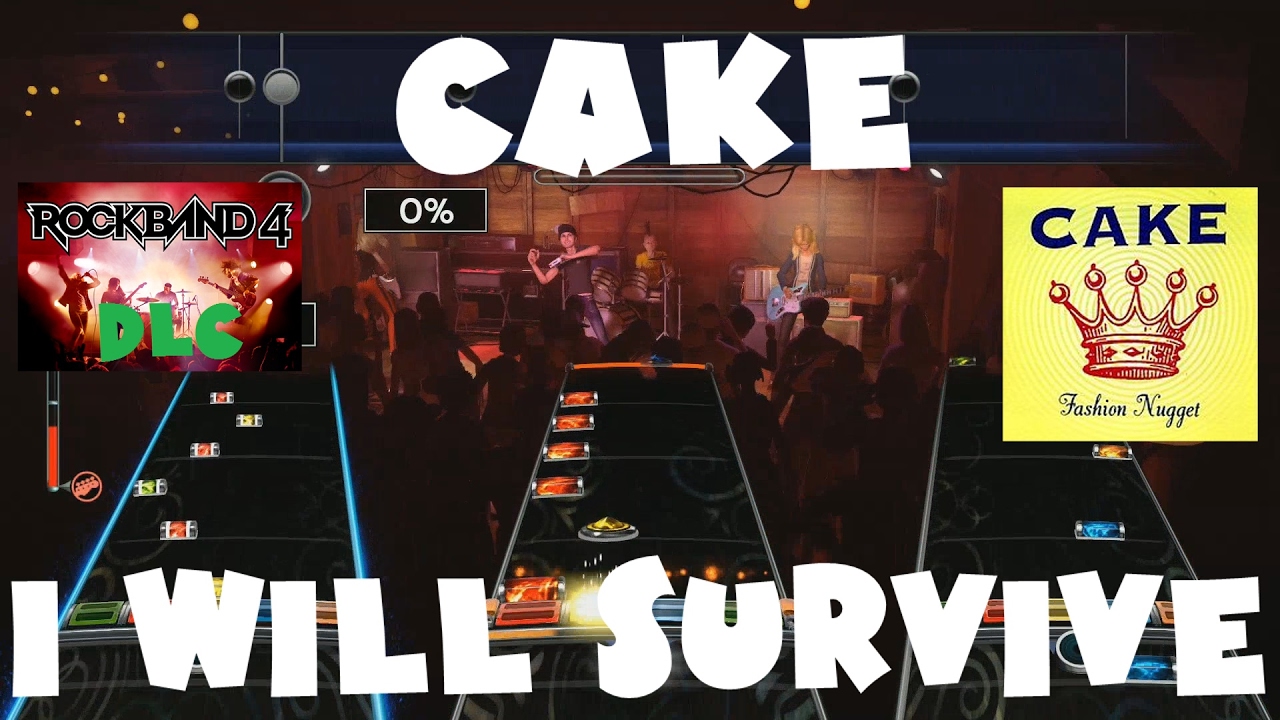 Cake I Will Survive Rock Band 4 DLC Expert Full Band (February 9th