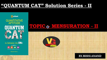 Quantum Cat by Sarvesh Verma mensuration solution series -2 part 2(for ssc cgl/chsl/cpo exams )