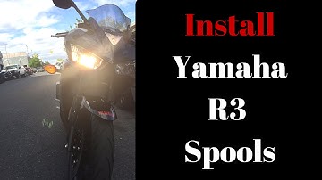 How to Install Swing Arm Spools Shogun Yamaha R3