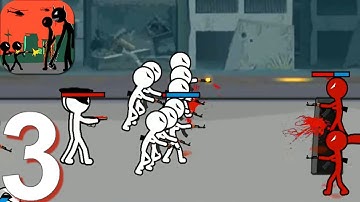 Stickman Army: World War Legacy Fight - Gameplay Walkthrough Part 3 (Android Gameplay)