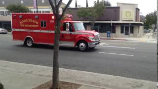 LBFD Rescue 11 Transporting