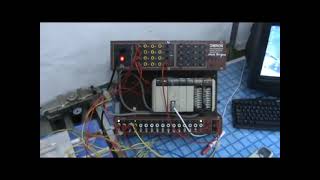 basic PLC controlled  electropneumatic system