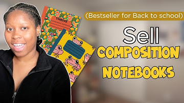 How to Create a Composition Notebook to sell on Amazon KDP | KDP Tutorial