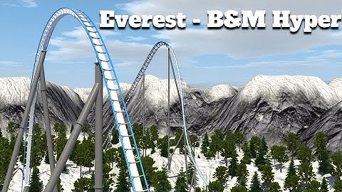 Everest POV | B&M Hyper Coaster | NoLimits 2 Concept