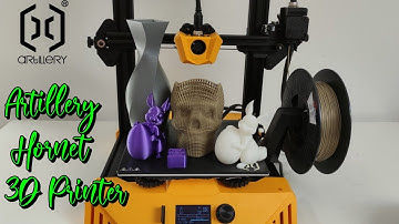 Artillery Hornet Review, The Ultimate 3D Printer For Home and Hobby - Unboxing, Assembly And Test