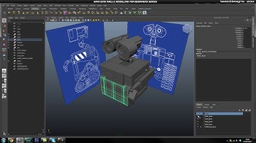Maya tutorial modeling Wall E for beginner | part 11.1