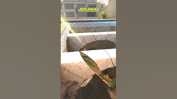 Box Smoke Fastest Way On Dust 2 CS2 #shorts