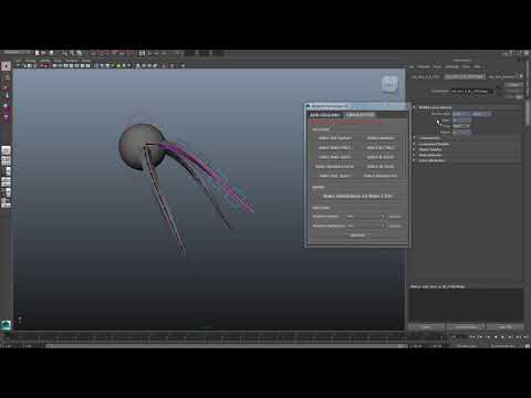 Dynamic Chain Setup Tool 1.2 by Riham Toulan - Maya