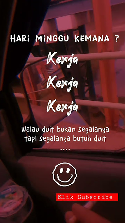 Hari minggu tetap kerja#shorts #viral #video #katakatabijak #motivation