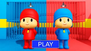 Download Lagu COMPILATIONS VIDEO 2025! POCOYO VS POCOYO RED in BARRY’S PRISON RUN! #obby #roblox MP3