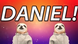 HAPPY BIRTHDAY DANIEL! - SLOTH HAPPY BIRTHDAY RAP