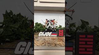 GI Joe Classified Custom Action Figures Quick Kick, Snake Eyes, Jinx & Storm Shadow #subscribe
