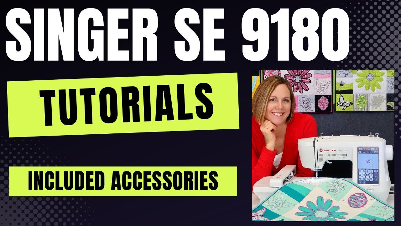 Singer SE9180 Included Accessories 