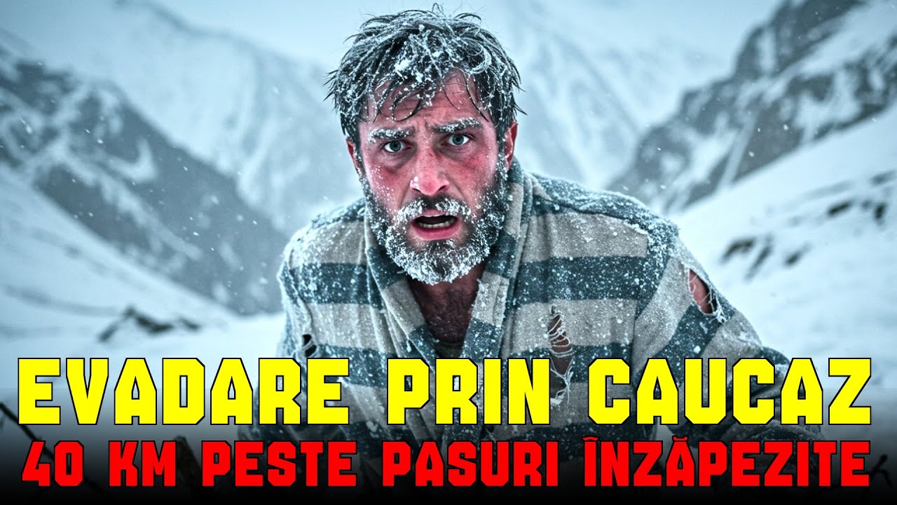 FUGA prin Munții Caucaz: 40 de kilometri pe trecători înzăpezite